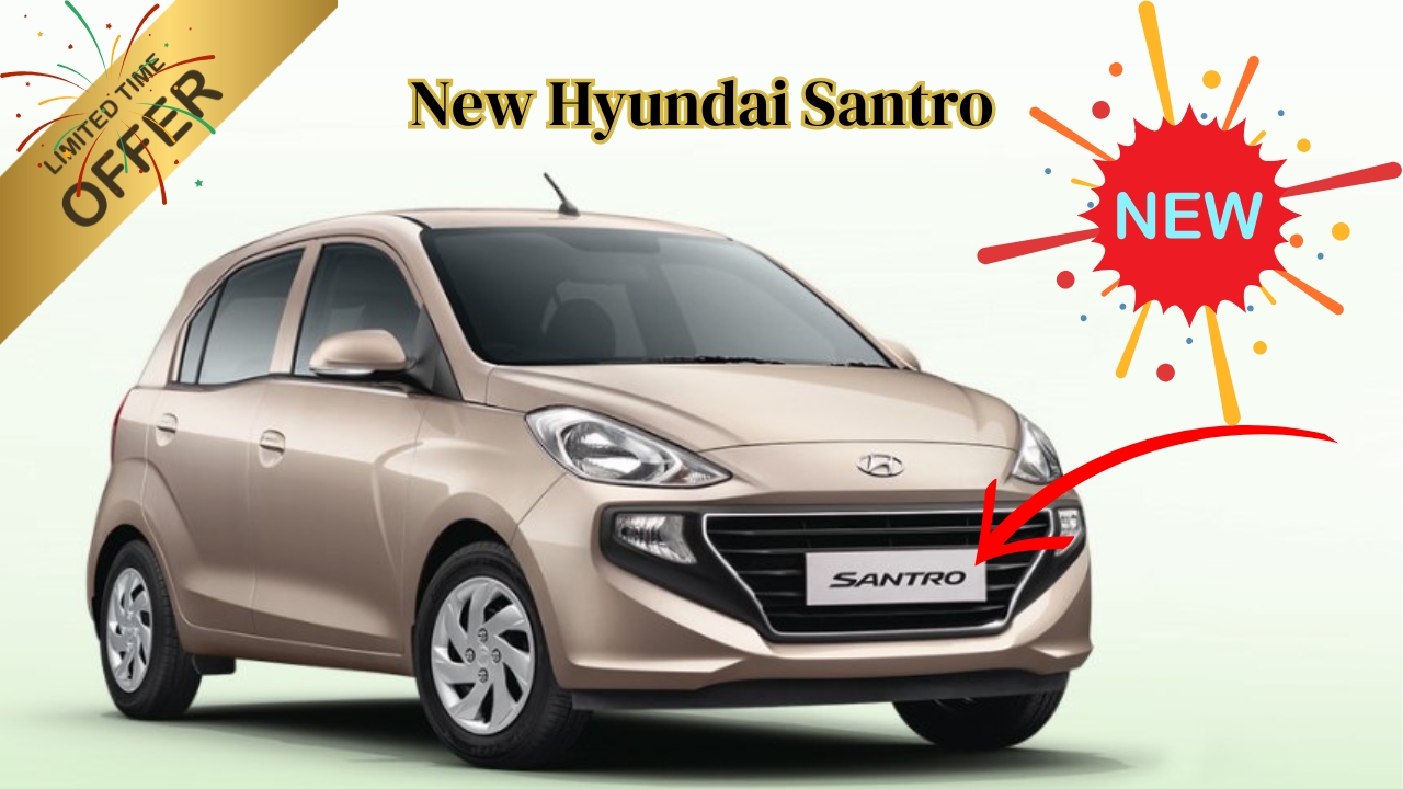 New Hyundai Santro New Advanced with powerful looks