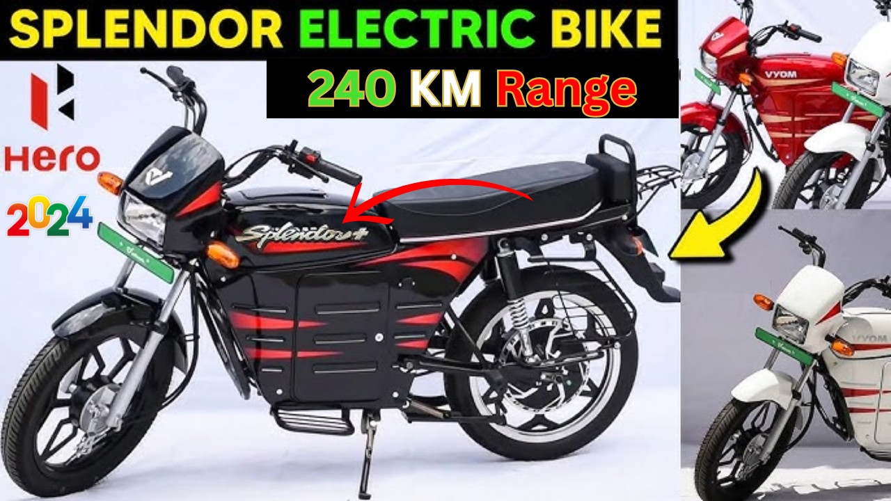 Hero Splendor EV Bike