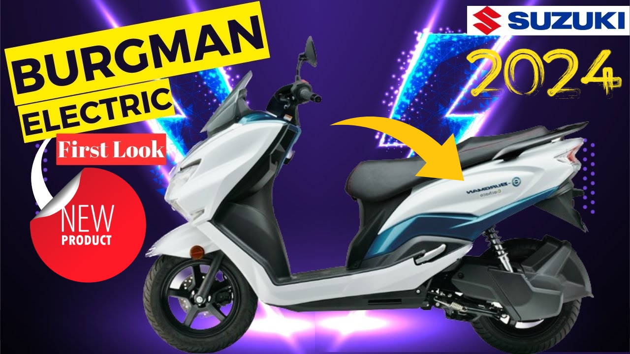 Suzuki Burgman EV has arrived